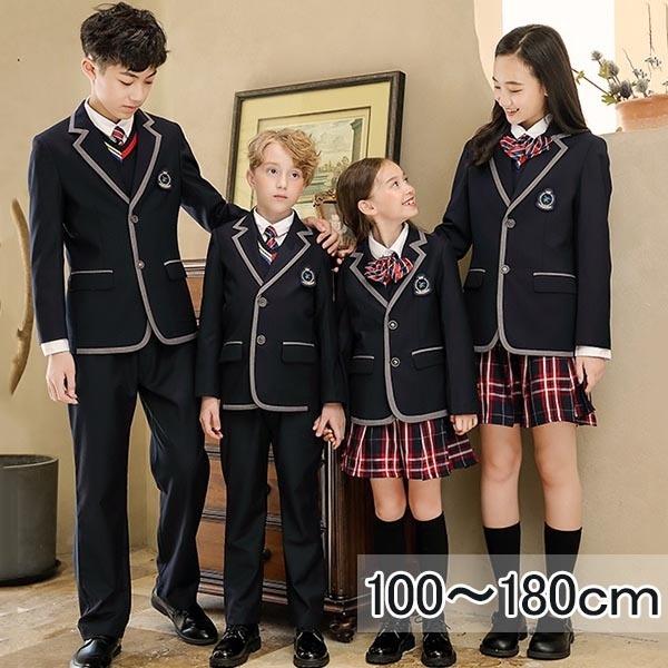 学生服 上下セット 韓国風 キッズ 冬服 女子 男子 子供服 スクール服 ブレザー フォーマル 卒業式 入園式 受験 小学校 中学生 卒園式 100 180 Dt097x1 フルグレース 通販 Yahoo ショッピング