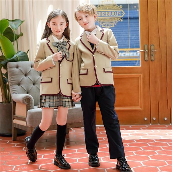 【爆買】学生服 子供服 韓国風 上下セット キッズスーツ キッズフォーマル 女の子 男の子 ベージュ グリーン 緑 七五三 誕生日 合唱服 団体 100~180cm 学生服 子供服 韓国風 上下セット キッズスーツ キッズフォーマル