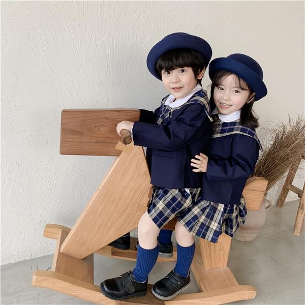入学式スーツ 女の子 キッズフォーマル スーツ 韓国小学校 キッズ 制服 