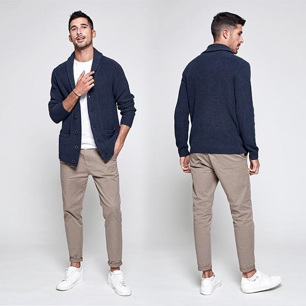 カーディガン メンズ ニットセーター 男性用 ニットジャケット