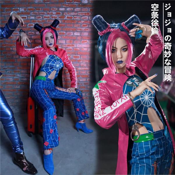 コスプレ衣装 ジョジョの奇妙な冒険 空条徐倫 くうじょう コスプレ衣装 ジョジョの奇妙な冒険 空条徐倫 くうじょう