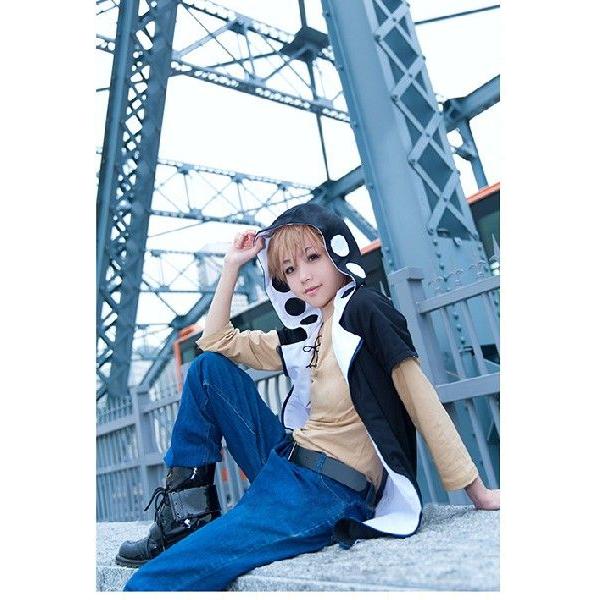 鹿野修哉 カノ 風パーカー コスプレ衣装 カゲロウプロジェクト 鹿野修哉 カノ 風パーカー コスプレ衣装 カゲロウプロジェクト