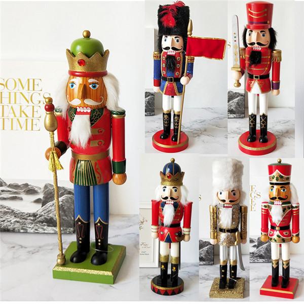 くるみ割り人形 置物 42cm 王様人形 祝日 手作り 6タイプ 工芸品 洋風 部屋 雑貨 逸品 クリスマス 新築祝い 装飾 結婚式 子供 誕生日プレゼント おもちゃ Ja296c0 フルグレース 通販 Yahoo ショッピング