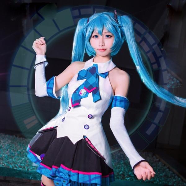 VOCALOID }WJ~C RXvߑ ~N miku MIKU live RX`[ cosplay Cxg ϑ  ݂ ~N