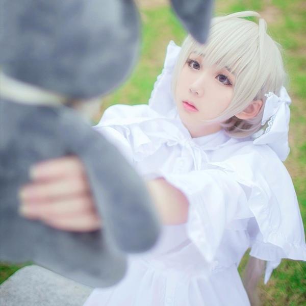 ヨスガノソラ 春日野穹 ロリター お洋服 コスプレ衣装 ネコ耳マント