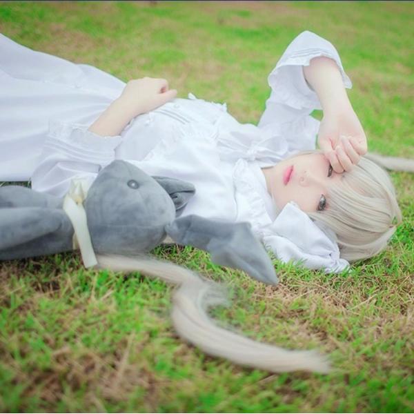 ヨスガノソラ 春日野穹 ロリター お洋服 コスプレ衣装 ネコ耳