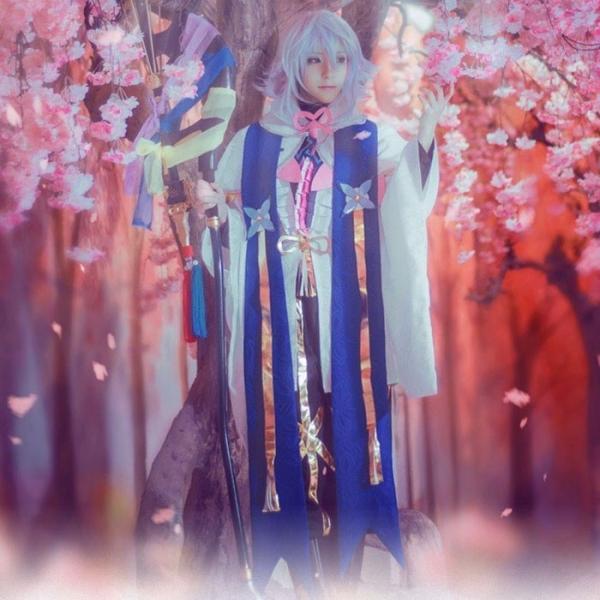 受注生産S/M/L/XL マーリン キャスター 花の魔術師 fgo/fate grand order fgo衣装 最終再臨 コスプレ衣装 コスチューム 学園祭 イベント 文化祭