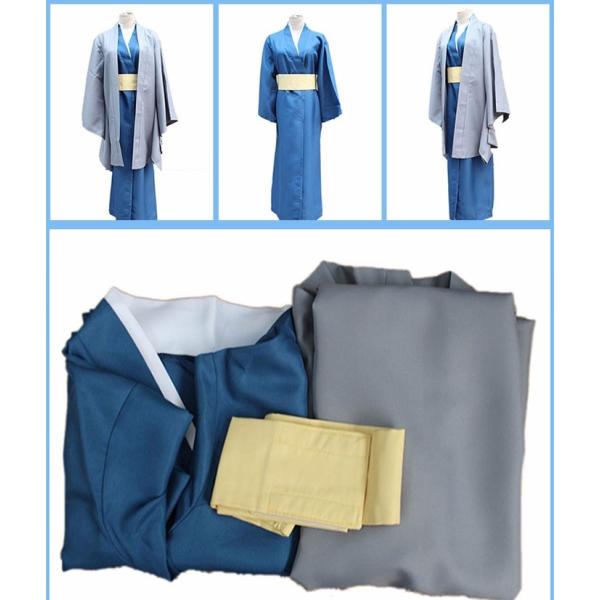 最終値下げ 銀魂　桂小太郎 コスプレ 衣装 公式 桂小太郎 銀魂 コスプレ衣装 和服 浴衣 狂乱の貴公子 ツラ カツラ 攘夷