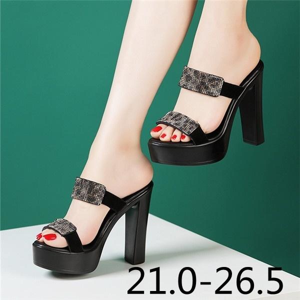 12サイズ サンダル レディース 厚底 太ヒール 大きいサイズ ハイヒール ストーム サンダル 靴 大人 さんだる ブラック 21 0 26 5 Lx010s3 フルグレース 通販 Yahoo ショッピング
