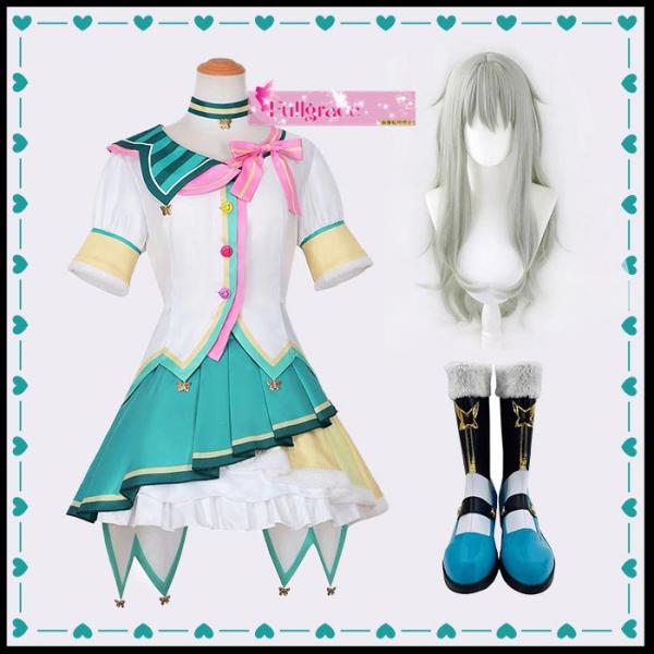 【9/28までの出品】 プロセカ 草薙寧々 新ユニット服 コスプレ ウィッグ靴 プロセカ/Project SEKAI 草薙寧々 コスプレウィッグ