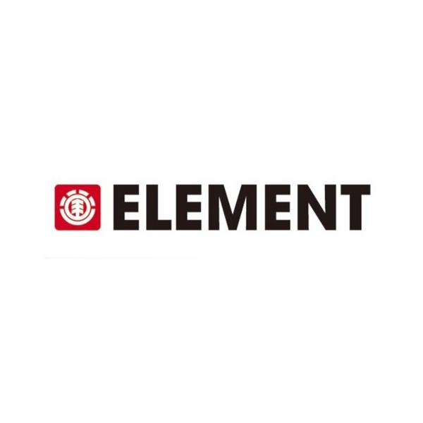 ELEMENT エレメント ロゴ アイコンカッティングステッカー 3.5cm×25cm  :elm-e00-s43:fullhousesurfsports - 通販 - Yahoo!ショッピング