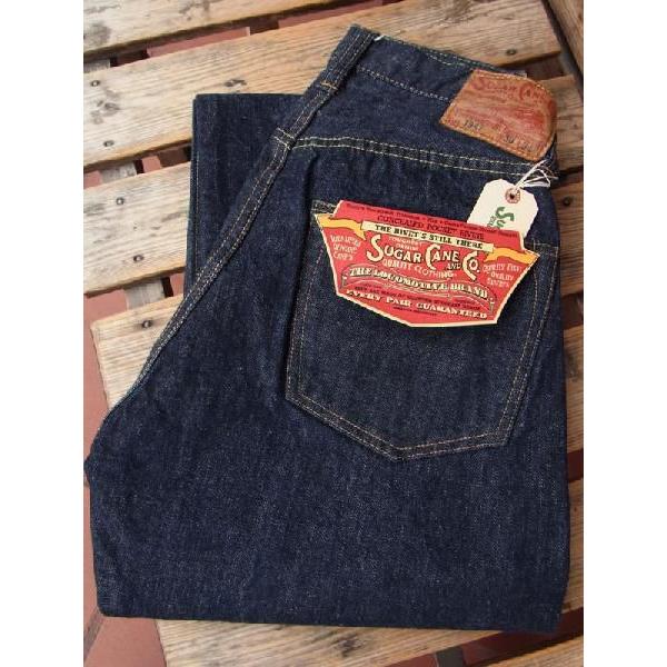 シュガーケーンワンウォッシュデニムSUGAR CANE ONE WASH DENIM 1947MOD...