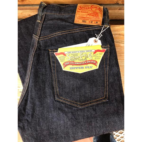 SUGAR CANE 14oz ジッパーフライジーンズ 1955Zモデル : フルネルソン
