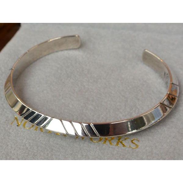 NORTH WORKS ノースワークス　900Silver バングル NORTH WORKSノースワークスナローバングルシルバーSILVER