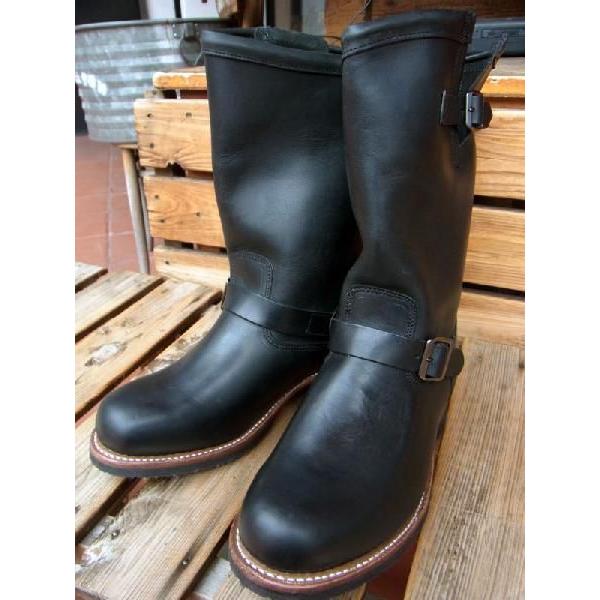 WOLVERINE ウルヴァリン ペコスブーツ エンジニアブーツ 黒 レザー RUSSELL MOCCASIN WOLVERINE 10