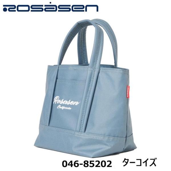 新品★ロサーセン★Rosasen★046-85202 キャンバスコーティング カートバッグ★ミニトート★ラウンドトート★2026★【094】ターコイズ