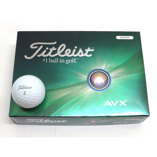 新品  タイトリスト AVX 2024年モデル ホワイト 3ダース？ fullshot-moriyama_ti-24avx-wh-3d
