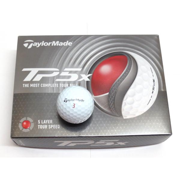 TP5 新品☆テーラーメイド☆TP5x ボール☆5層構造 ツアーボール☆2024