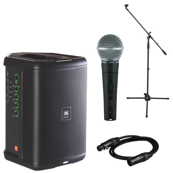 JBL（ジェイビーエル） EON ONE Compact-Y3 ＋Shure SM58SE PAセット
