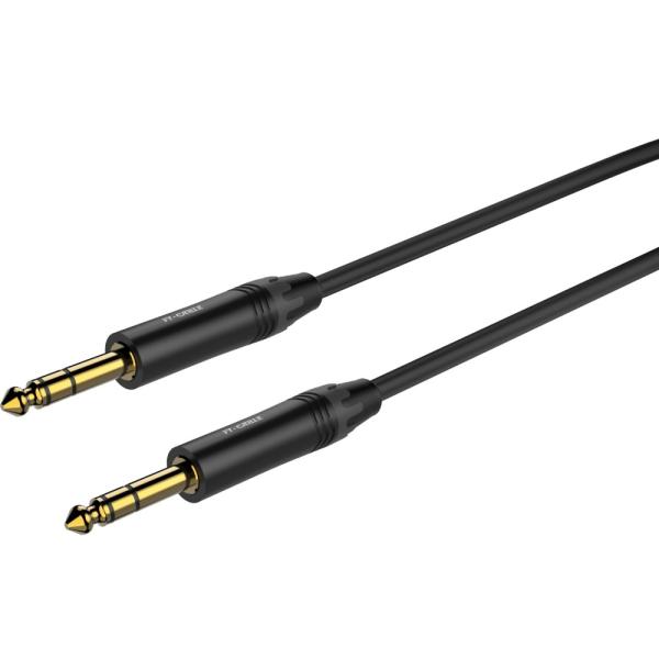 音響のプロ「ヒビノ」監修 TRS-TRS オーディオケーブル FT-CABLE 5m | バランス接続 バランスケーブル TRSフォン 三極フォン ステレオフォン  オーディオ DTM