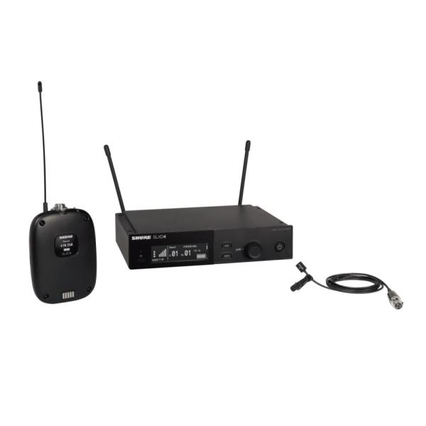Shure SLXD14J/93-JB ワイヤレス ラべリア マイク セット| B帯 デジタル ワイヤレスマイク スピーチ タイピンマイク ハンズフリー 高音質 国内正規品
