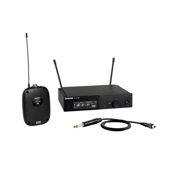Shure SLXD14J-JB ワイヤレス 送信機/受信機 セット | SLX-D SLXD14-JB B帯 ギター ベース 楽器 デジタル ワイヤレス システム 高音質 ボディパック 国内正規品