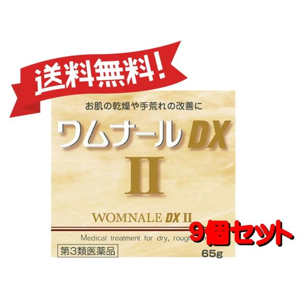 【9個セット】【第3類医薬品】ワムナールDXII 65g 【ゆうパック】