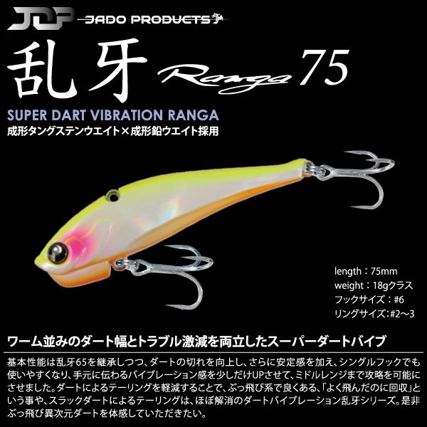 Valleyhill（バレーヒル） 邪道 乱牙 75 18gクラス JADO PRODUCTS