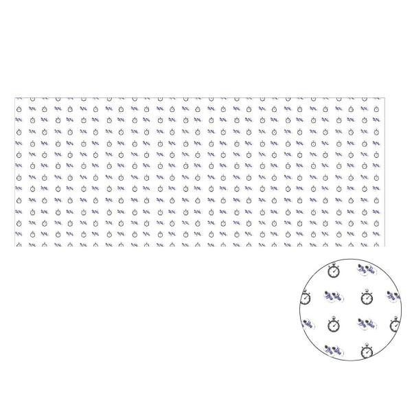 【陸上　青】 モノグラム スポーツタオルスポーツをイメージしてデザインした当店オリジナルのスポーツタオルです。自分用に、ちょっとしたプレゼント用にいかがでしょうか。表面がポリエステル、裏面が綿となっており、プリントの発色の美しさと吸水性を両...