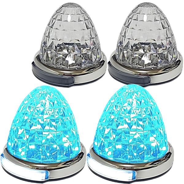 12V 24V トラック用 LED マーカーランプ 路肩灯機能付 サイド マーカー