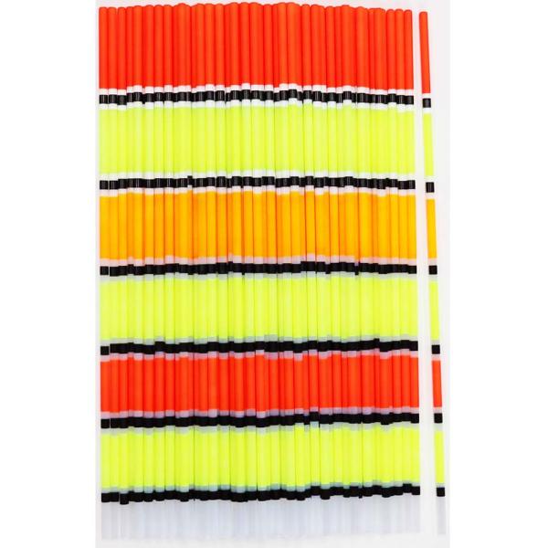 へら 浮き 自作用 素材 色塗り パイプトップ 10本 全長約30cm 直径約