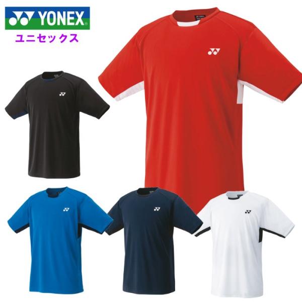 ヨネックス Yonex シャツ プラクティス ゲーム 半袖 クール ウェア メンズ レディース テニス ソフトテニス バドミントン 吸汗 速乾 練習 トレーニング 10810
