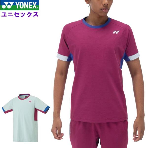 爆買 ヨネックス メンズ ゲームシャツ フィットスタイル レディース 半袖シャツ Tシャツ バドミントン テニス ソフトテニス ユニフォーム ウェア YONEX 10563