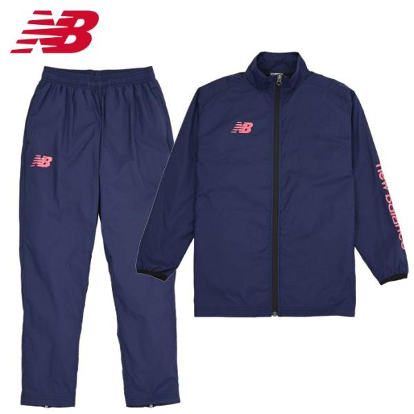 ニューバランス ジュニア ウィンドブレーカー上下セット ジャケット パンツ スポーツ トレーニングウェア ロングパンツ ABP55283 newbalance ABJ55282-NNYSET