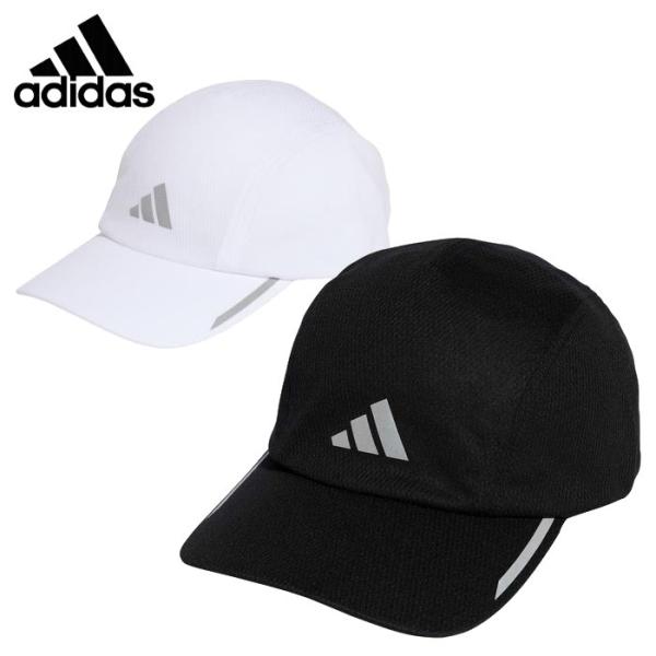 アディダス ランニング キャップ メンズ レディース 帽子 メッシュ 軽量 クライマクール マラソン 駅伝 ジョギング 運動 ブラック adidas DWD16