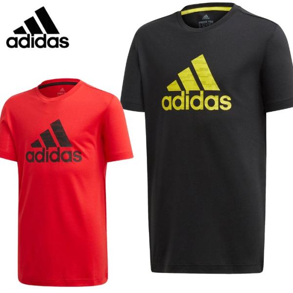 アディダス ジュニア Tシャツ キッズ 男の子 ボーイズ シャツ トレーニングウェア 子供服 運動 スポーツウェア 半袖 トップス adidas GSV73