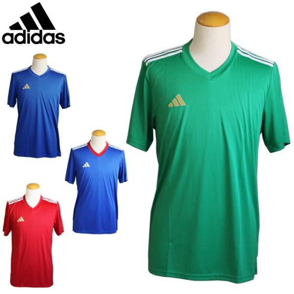 爆買 アディダス メンズ サッカー ゲームシャツ フットサル ユニフォーム 試合 Tシャツ 半袖 練習着 トレーニングウェア スポーツ 運動 IA0413