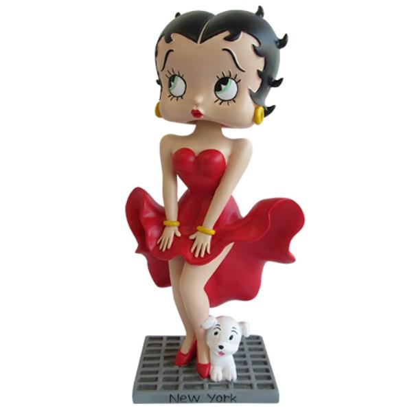 極美品 Betty Boop ベティちゃん フィギュア BOBBLE HEAD Amazon | ベティちゃん 首振り人形 ベティ ボビングヘッド Betty