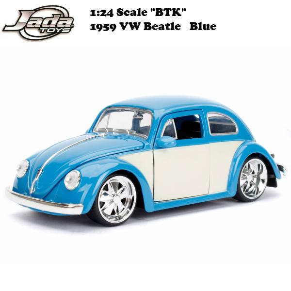 フォルクスワーゲン JADATOYS 1/24 BTK 1959 VW Beetle ミニカー