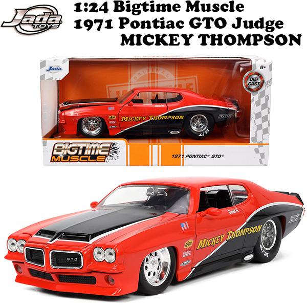 Jada JADATOYS 1/24 BTM 1971 PONTIAC GTO MICKEY THOMPSON