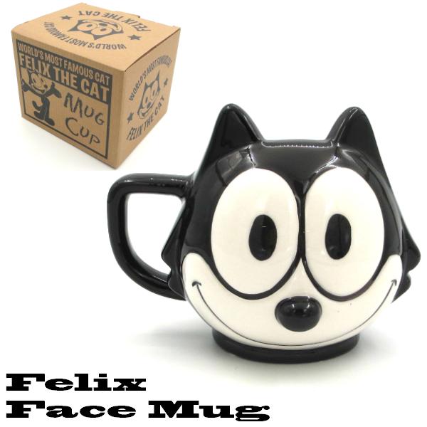 フィリックスマグカップ フェイスマグ【FELIX FACE MUG】陶器