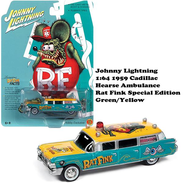 JOHNNY LIGHTNING（ジョニーライトニング） ラットフィンク 1/64