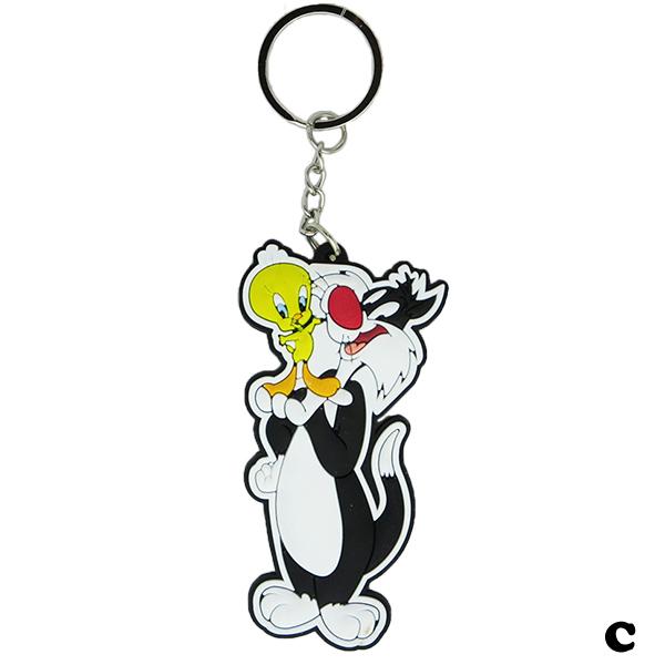 ロードランナー ルーニーテューンズ ラバーキーチェーン C