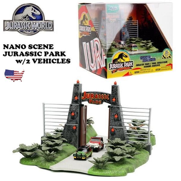 Jada ジュラシック ワールド ミニカー ミニサイズ ジオラマ 車