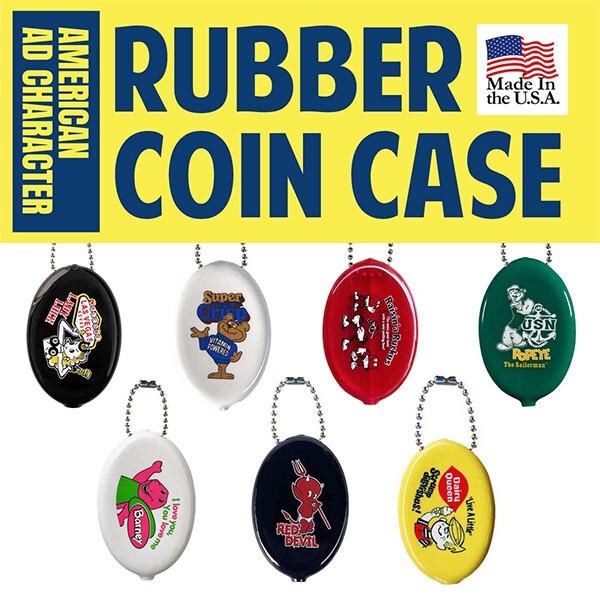 アメリカン ラバー コインケース キーホルダー ポパイ 小銭入れ おしゃれ アメリカン雑貨 アメリカ製 かわいい キャラクター