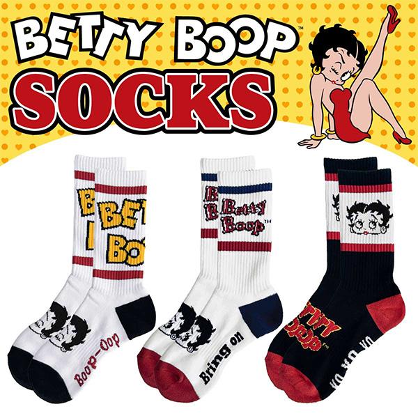 BETTY BOOP（ベティ ブープ） ソックス 靴下 ベティちゃん グッズ