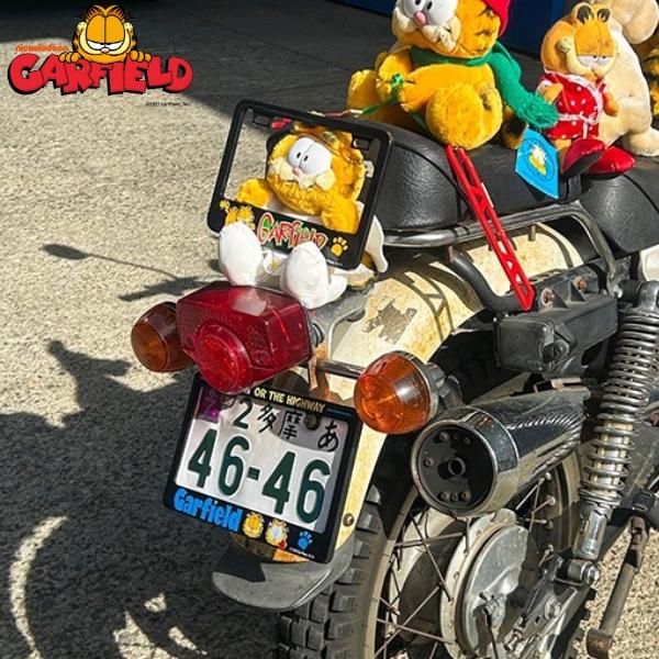 プレスカブ　５０　６万６千円　　ナンバープレート付き　原付下取りOKです ガーフィールド ナンバーフレーム ライセンス バイカー フレーム 原付