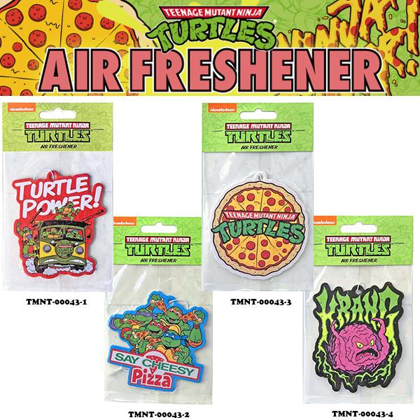 タートルズの吊り下げタイプの芳香剤世界中で”最も愛されるカメ”たち４人組「ミュータント タートルズ」4人集合や大好物のピザに敵キャラまで...それぞれのデザインごとに様々な香りがして、どれも飾りたくなるデザイン♪どれも飾りたくなるかわいいデ...