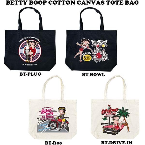 BETTY BOOP（ベティ ブープ） ベティ ブープ キャンバス トートバッグ