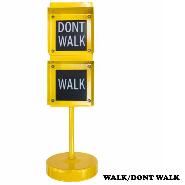トラフィック サイン ランプ【TRAFFIC SIGN LAMP/WALK/DONT WALK】アメリカの信号機のランプ インテリア雑貨 卓上照明 交差点ライト アメリカン アメ雑貨
